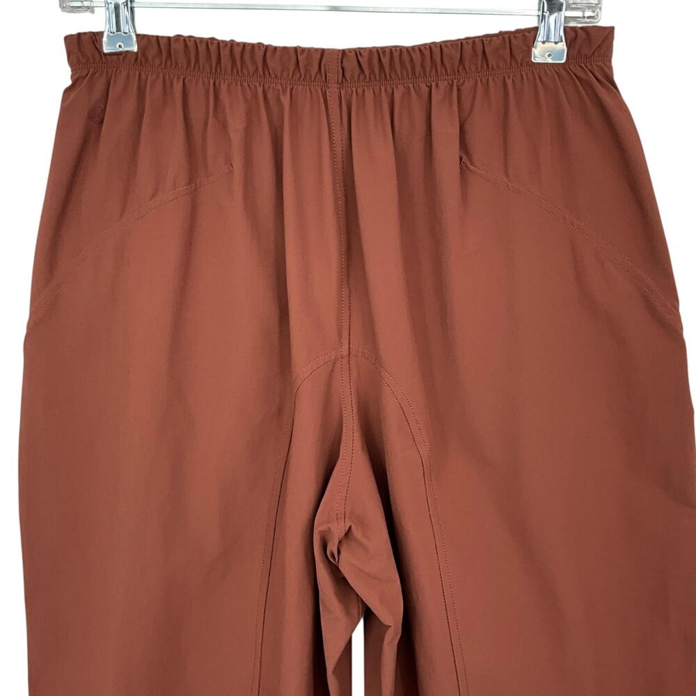 Lululemon Lightweight Mid Rise Barrel Leg Cropped Pant Ancient Copper Womens 8 - Picture 5 of 11